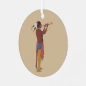 Liebesruf Ornament Aus Metall (Vorderseite links)