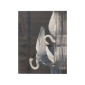 Liebesschwäne Notizblock (Rotiert)