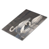 Liebesschwäne Notizblock (angewinkelt)