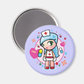 Liebesschwester Magnet (Vorderseite/Rückseite)