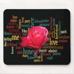 Liebesstrauß: Ein herzlicher Ausdruck Mousepad