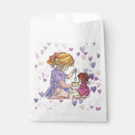 Liebestasche Little Girl und Babydoll Geschenktütchen