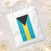 Liebestasche mit Flagge von Bahamas Geschenktütchen (Ausgeschnitten)
