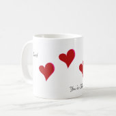 Liebestasse Kaffeetasse (Vorderseite Links)