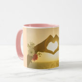 Liebestasse Tasse (Vorderseite Links)