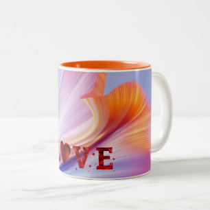 Liebestassen Zweifarbige Tasse