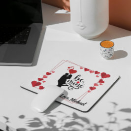 Liebesvibes Personalisierte Mauspad