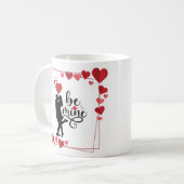 Liebesvibes Personalisierter Becher Kaffeetasse (Vorderseite Links)