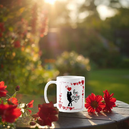 Liebesvibes Personalisierter Becher Kaffeetasse