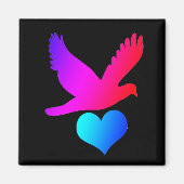 Liebesvogel 2 magnet (Vorne)