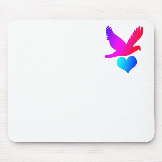 Liebesvogel 2 mousepad (Vorne)