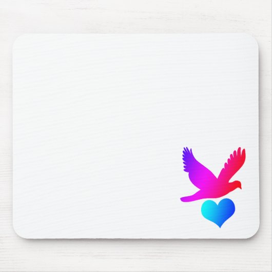 Liebesvogel 2 mousepad (Vorne)