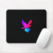 Liebesvogel 2 mousepad (Mit Mouse)