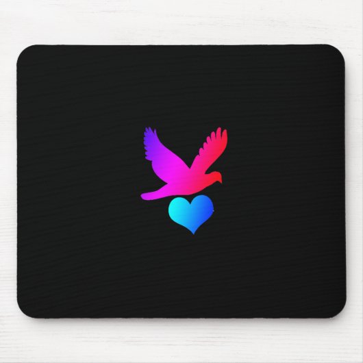 Liebesvogel 2 mousepad (Vorne)