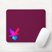 Liebesvogel 2 mousepad (Mit Mouse)