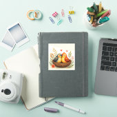 Liebesvögel Aufkleber (iPad Hülle)
