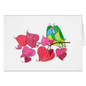 Liebesvögel, Blank (Vorderseite (Horizontal))