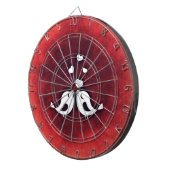 Liebesvögel Dartscheibe (Vorderseite rechts)