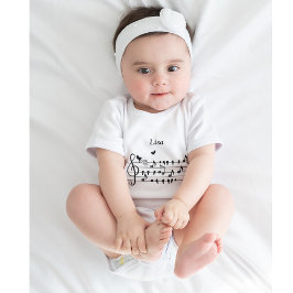 Liebesvögel, die eine Erweiterung der Familie erwa Baby Strampler