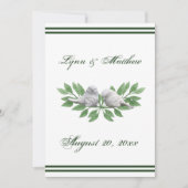 Liebesvögel - Einladung zur Hochzeit (Vorderseite)