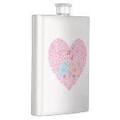 Liebesvögel Flachmann (Rechts)