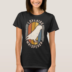 Liebesvogel-Flüsterer Vintage Klassiker Retro Tier T-Shirt