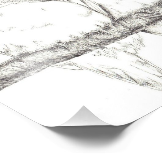 Liebesvögel Fotodruck (Ecke)