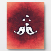 Liebesvögel Fotoplatte (Vorderseite)