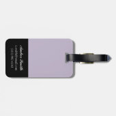 Liebesvögel Gepäckanhänger (Rückseite horizontal)