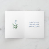 Liebesvögel | Herzlichen Glückwunsch zur Ehe Karte (Innenseite)