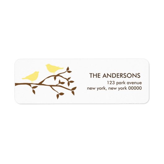 Liebesvögel Hochzeit (Vorne)