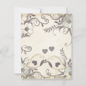 Liebesvögel Hochzeit (leer) (Vorderseite)