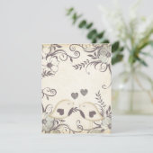 Liebesvögel Hochzeit (leer) (Stehend Vorderseite)