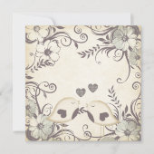 Liebesvögel Hochzeit (leer) (Vorderseite)