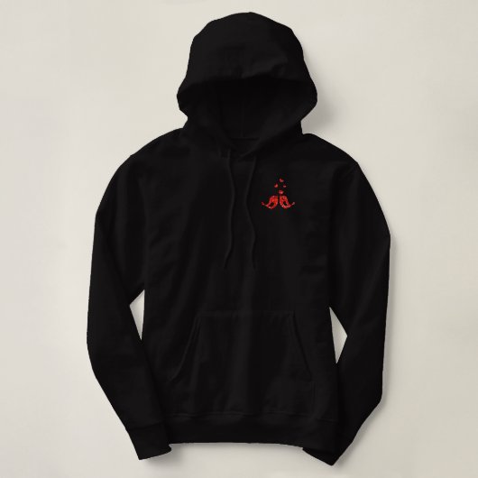 Liebesvogel Hoodie (Design vorne)