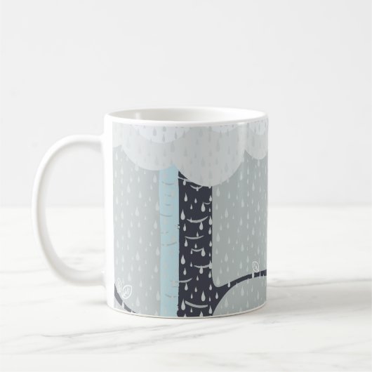 Liebesvögel Kaffeetasse (Links)