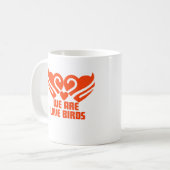 Liebesvögel Kaffeetasse (Vorderseite Links)