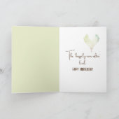 Liebesvögel Karte (Innenseite)