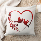 Liebesvögel Kissen (Decke)