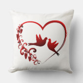 Liebesvögel Kissen (Vorderseite)