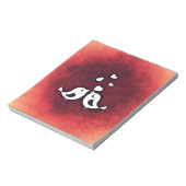 Liebesvögel Notizblock (Rotiert)