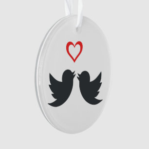 LIEBESVÖGEL ORNAMENT