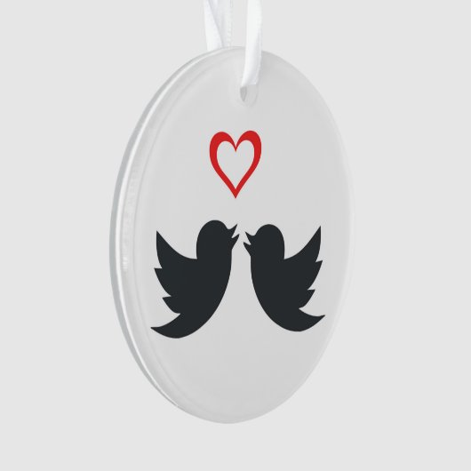LIEBESVÖGEL ORNAMENT (Vorderseite)