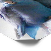 Liebesvögel Pazifischer Vogelparrotlet-Vogelfreund Fotodruck (Ecke)