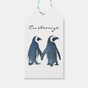 Liebesvögel Penguin Couple Thunder_Cove Geschenkanhänger