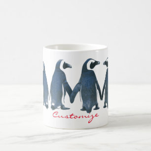 Liebesvögel Penguin Couple Thunder_Cove Kaffeetasse