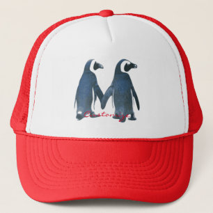 Liebesvögel Penguin Couple Thunder_Cove Truckerkappe