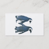 Liebesvögel Penguin Couple Thunder_Cove Visitenkarte (Rückseite)