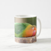 Liebesvogel schlafen kaffeetasse (VorderseiteRechts)