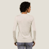 Liebesvögel Tri-Blend Shirt (Voller Rückseite)
